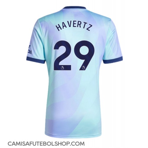 Camisa de time de futebol Arsenal Kai Havertz #29 Replicas 3º Equipamento 2024-25 Manga Curta